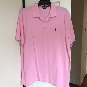 POLO RALPH LAUREN PIQUE POLO SHIRT SZ-L CLASSIC FIT LIKE NEW CONDITION!!